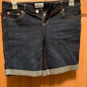 Jean shorts